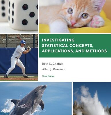 خرید و دانلود نسخه کامل کتاب Investigating Statistical Concepts, Applications, and Methods