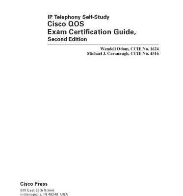 خرید و دانلود نسخه کامل کتاب IP Telephony Self-Study Cisco QOS Exam Certification Guide 2nd.1