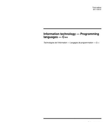خرید و دانلود نسخه کامل کتاب ISO-IEC 14882-2011 Information technology — Programming languages — C++