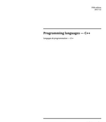 خرید و دانلود نسخه کامل کتاب ISO-IEC 14882-2017 Information technology — Programming languages — C++