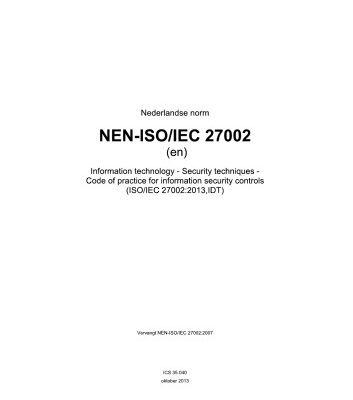 خرید و دانلود نسخه کامل کتاب ISO/IEC 27002:2013