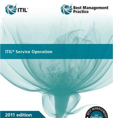 خرید و دانلود نسخه کامل کتاب ITIL Service Operation 2011 Edition