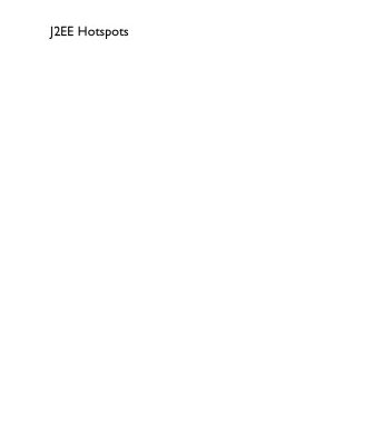 خرید و دانلود نسخه کامل کتاب J2EE Hotspots : professionelle Lösungen für die Java-Entwicklung ; [sofort umsetzbare Lösungen ; Einsatz, Konfiguration und Optimierung einer J2EE-Anwendung]