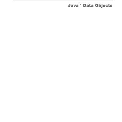 خرید و دانلود نسخه کامل کتاب Java Data Objects