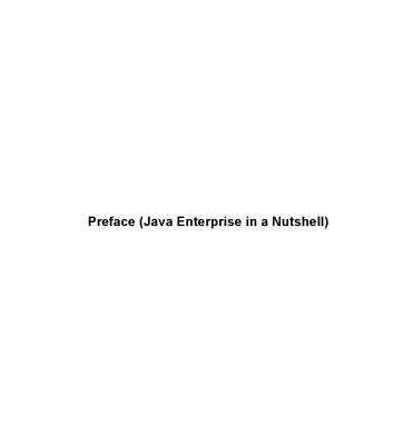 خرید و دانلود نسخه کامل کتاب Java Enterprise in a Nutshell