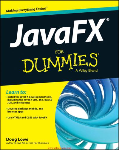 خرید و دانلود نسخه کامل کتاب Java FX for Dummies