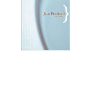 خرید و دانلود نسخه کامل کتاب Java Precisely