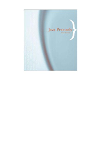 خرید و دانلود نسخه کامل کتاب Java Precisely_687775d19f695.jpeg خرید و دانلود نسخه کامل کتاب Java Precisely