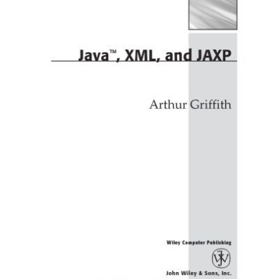 خرید و دانلود نسخه کامل کتاب Java, XML, and the JAXP