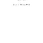 خرید و دانلود نسخه کامل کتاب Jews in the Hellenistic World: Josephus, Aristeas, The Sibylline Oracles, Eupolemus (Cambridge Commentaries on Writings of the Jewish & Christian World 200 BC to AD 200, Vol. 1i)