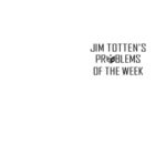 خرید و دانلود نسخه کامل کتاب Jim Totten’s Problems of the Week