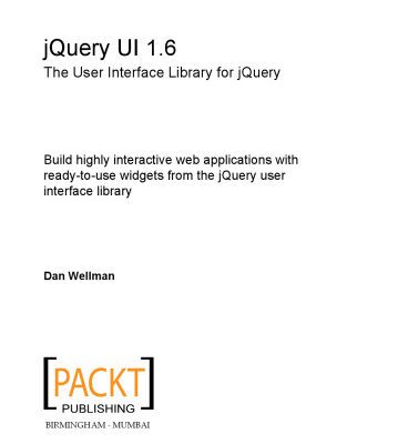 خرید و دانلود نسخه کامل کتاب JQuery UI 1.6 : the user interface library for jQuery
