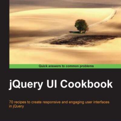خرید و دانلود نسخه کامل کتاب jQuery UI Cookbook