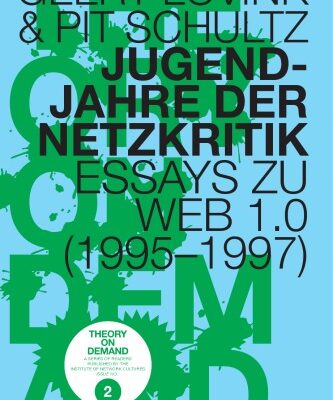 خرید و دانلود نسخه کامل کتاب Jugendjahre der Netzkritik, Essays zu Web 1.0 (1995 – 1997)