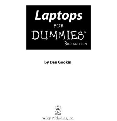 خرید و دانلود نسخه کامل کتاب Laptops For Dummies, 3rd Edition