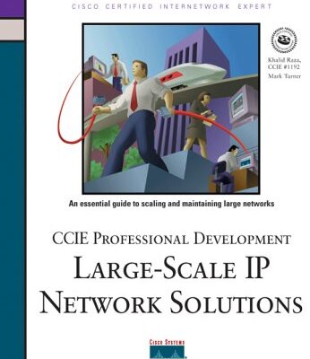 خرید و دانلود نسخه کامل کتاب Large-scale IP network solutions
