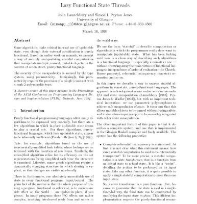 خرید و دانلود نسخه کامل کتاب Lazy Functional State Threads