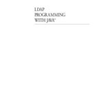 خرید و دانلود نسخه کامل کتاب LDAP programming with Java