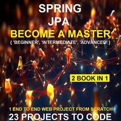 خرید و دانلود نسخه کامل کتاب Learn Java JPA Spring: For Beginners To Expert Professional and Attend The Interviews