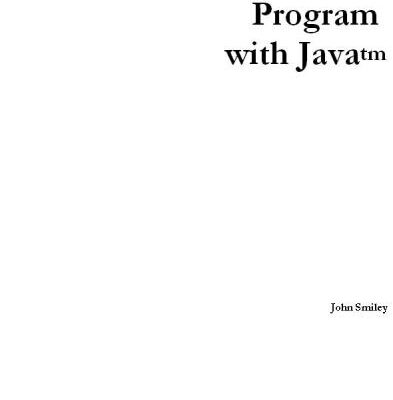 خرید و دانلود نسخه کامل کتاب Learn to program with Java