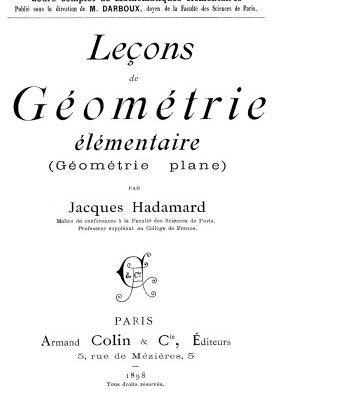 خرید و دانلود نسخه کامل کتاب Leçons de géométrie élémentaire I (géométrie plane)