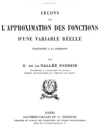 خرید و دانلود نسخه کامل کتاب Leçons sur l’approximation des fonctions d’une variable réelle