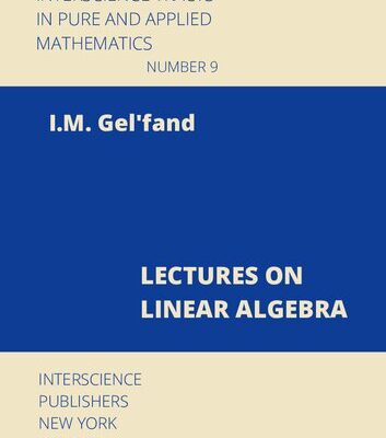 خرید و دانلود نسخه کامل کتاب Lectures on Linear Algebra