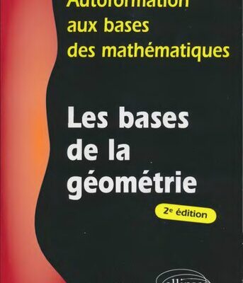 خرید و دانلود نسخه کامل کتاب Les bases de la géométrie