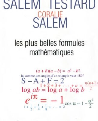 خرید و دانلود نسخه کامل کتاب Les plus belles formules mathématiques