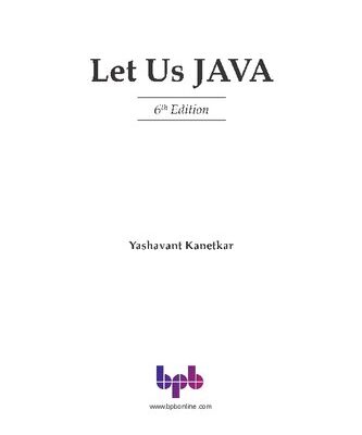خرید و دانلود نسخه کامل کتاب Let Us Java – 6th Edition