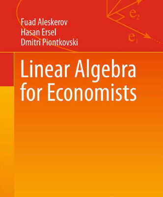 خرید و دانلود نسخه کامل کتاب Linear Algebra for Economists