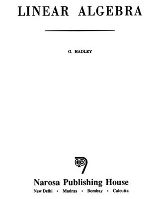 خرید و دانلود نسخه کامل کتاب Linear Algebra