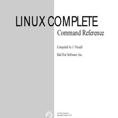 خرید و دانلود نسخه کامل کتاب Linux Complete Command Reference