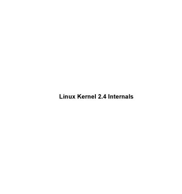 خرید و دانلود نسخه کامل کتاب Linux kernel 2.4 internals