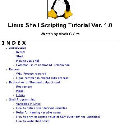 خرید و دانلود نسخه کامل کتاب Linux Shell Scripting Tutorial