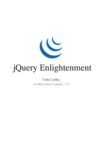 خرید و دانلود نسخه کامل کتاب Lulu Press jQuery Enlightenment_6878c302c5ef3.jpeg خرید و دانلود نسخه کامل کتاب Lulu Press jQuery Enlightenment