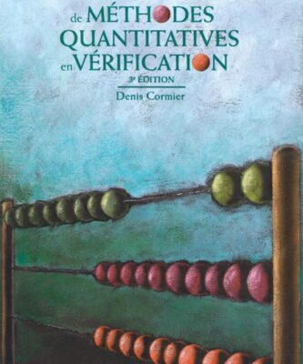 خرید و دانلود نسخه کامل کتاب L’utilisation de méthodes quantitatives en vérification