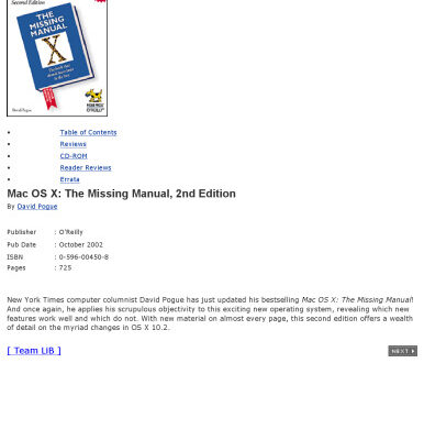خرید و دانلود نسخه کامل کتاب Mac OS X: The Missing Manual, Second Edition