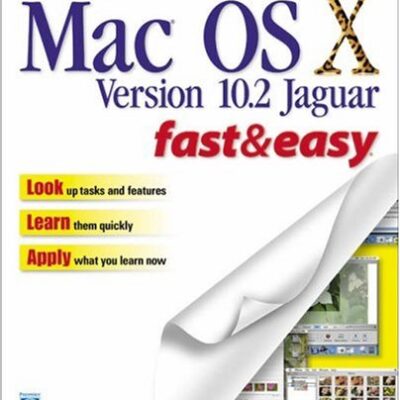 خرید و دانلود نسخه کامل کتاب Mac OS X Version 10.2 Jaguar Fast & Easy
