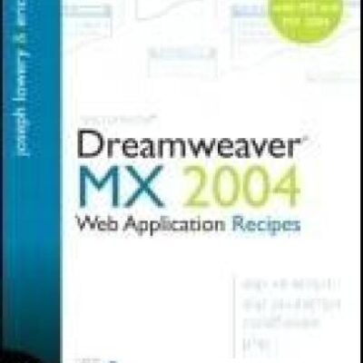 خرید و دانلود نسخه کامل کتاب Macromedia Dreamweaver MX 2004 Web Application Recipes