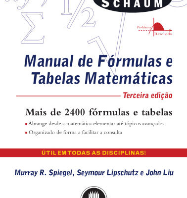 خرید و دانلود نسخه کامل کتاب Manual de Fórmulas e Tabelas Matemáticas