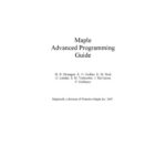 خرید و دانلود نسخه کامل کتاب Maple 11 Advanced Programming Guide