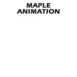 خرید و دانلود نسخه کامل کتاب Maple animation