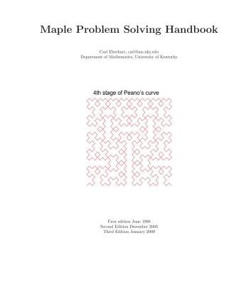 خرید و دانلود نسخه کامل کتاب Maple Problem Solving Handbook