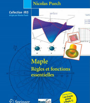 خرید و دانلود نسخه کامل کتاب Maple Règles et fonctions essentielles