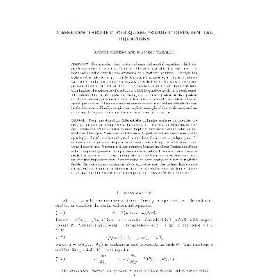 خرید و دانلود نسخه کامل کتاب Masseras theorem for quasi-periodic differential equations