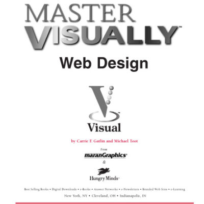 خرید و دانلود نسخه کامل کتاب Master visually Web design