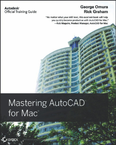 خرید و دانلود نسخه کامل کتاب Mastering AutoCAD for Mac (Autodesk Official Training Guides)