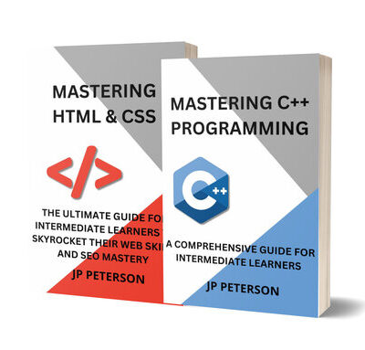 خرید و دانلود نسخه کامل کتاب MASTERING C++ PROGRAMMING AND HTML & CSS: A COMPREHENSIVE GUIDE FOR INTERMEDIATE LEARNERS – 2 BOOKS IN 1