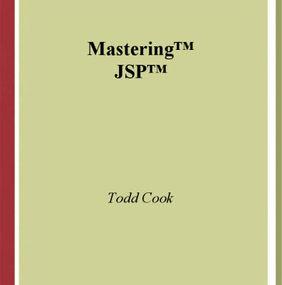 خرید و دانلود نسخه کامل کتاب Mastering JSP